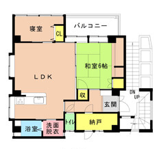 全面改装工事　After　間取り図