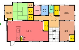 全面改装工事　After　間取り図