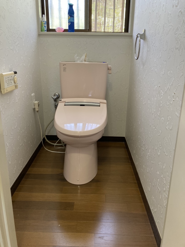 トイレ便器交換前